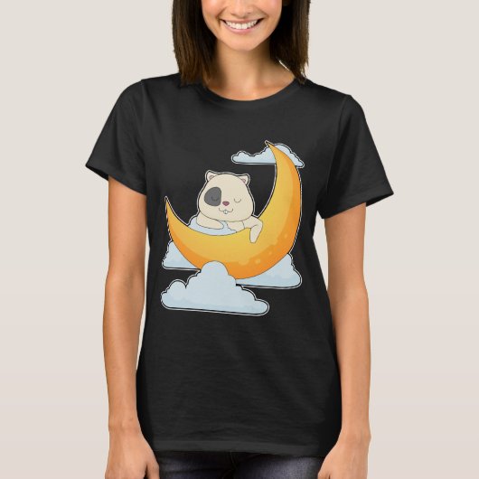T-shirt Nuages Hamster Moon (Devant)
