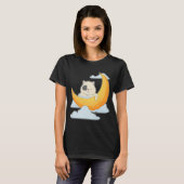 T-shirt Nuages Hamster Moon (Devant entier)
