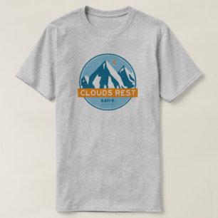 T-shirt Nuages Reste Mountain Yosemite Stars Lune