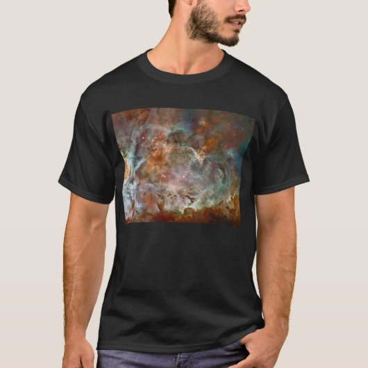 T-shirt Nuages sombres de Carina Nebula Hubble Space (Devant)