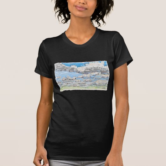 T-shirt Nuageux (Devant)