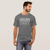 T-shirt Nuances de gris (Devant entier)