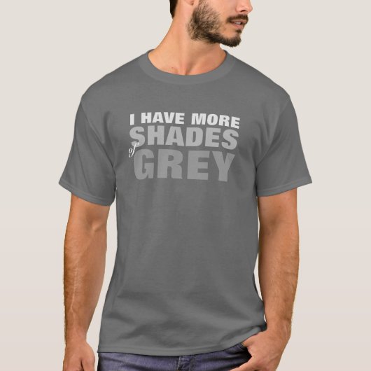 T-shirt Nuances de gris (Devant)