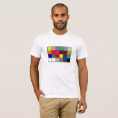 T-shirt Nuancier blanc d'équilibre (Devant entier)