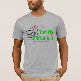 T-shirt nucléaire de plutonium de la Science