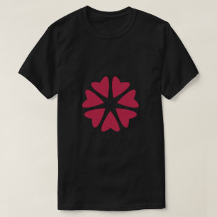 T-shirt Nucléaire - magenta rouge - image.