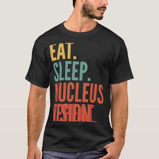 T-shirt Nucleus Vision Crypto Manger Sleep Nucleus Vision (Devant)
