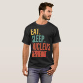 T-shirt Nucleus Vision Crypto Manger Sleep Nucleus Vision (Devant entier)
