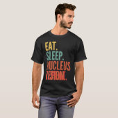 T-shirt Nucleus Vision Crypto Manger Sleep Nucleus Vision  (Devant entier)