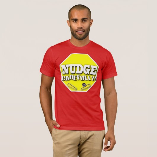 T-shirt Nudge soigneusement (Devant entier)