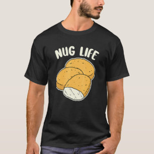 T-shirt Nugget Life Boulettes de Poulet Femmes Hommes Enfa