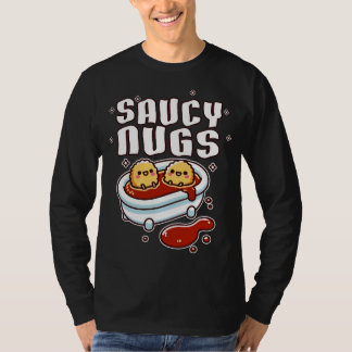 T-shirt Nuggets de poulet à la soupe