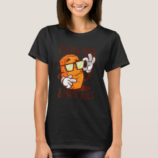 T-shirt Nuggets De Poulet Et Câlins De Maman Nugget De Pou