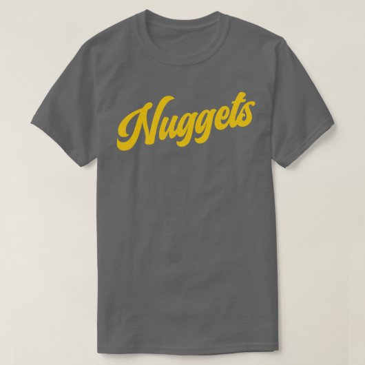 T-shirt Nuggets Retro Denver Nuggets Basketball (Design devant)