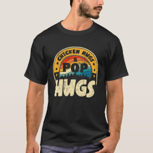 T-shirt Nugs de poulet rétro Nuggies Foodies  Pop Calins