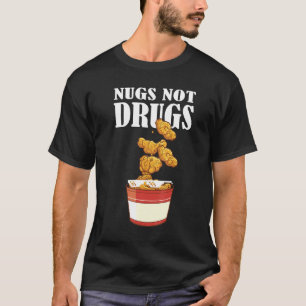 T-shirt Nugs Not Drugs  Costume de nugget de poulet Nug 2