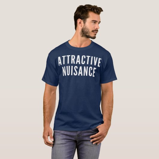 T-shirt Nuisance Attrayante (Devant entier)