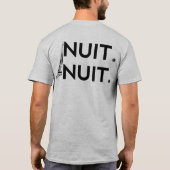 T-shirt Nuit (Dos)