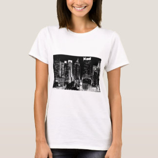 T-shirt Nuit à New York