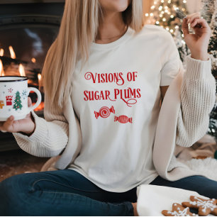 T-shirt Nuit avant Noël Visions des prunes de sucre