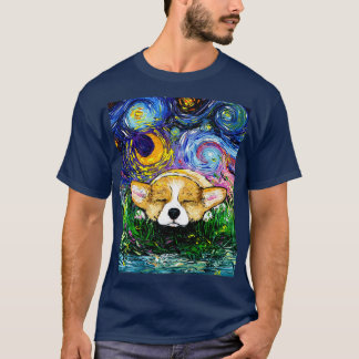 T-shirt Nuit de Corgi endormie