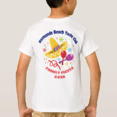 T-shirt Nuit de fête (Dos)