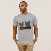 T-shirt Nuit de hibou longue (Devant entier)