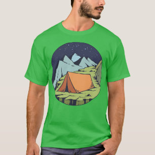T-shirt Nuit de tente de camping