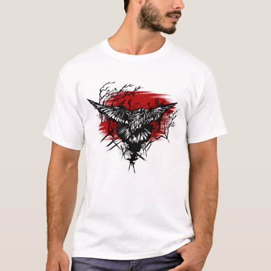 T-shirt Nuit des corbeaux (Devant)
