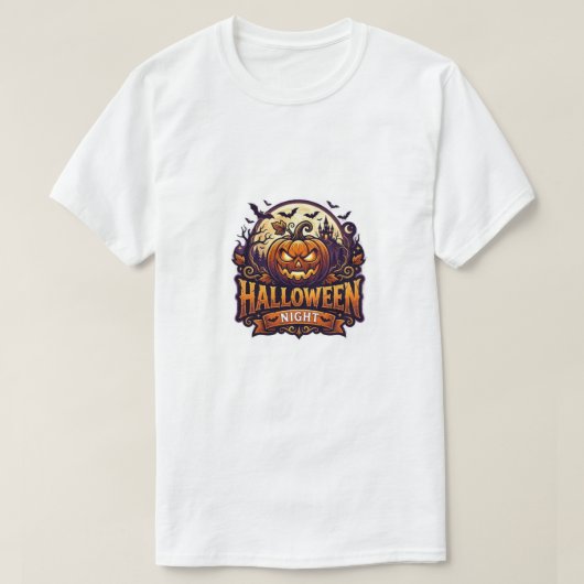 T-shirt Nuit d'Halloween (Design devant)