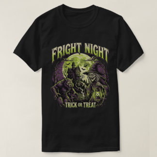 T-shirt Nuit effrayante Halloween épouvantable
