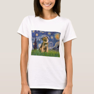 T-shirt Nuit étoilée - Bordure Terrier #1