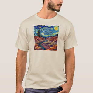 T-shirt Nuit étoilée Grand Canyon Arizona