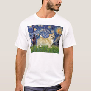 T-shirt Nuit étoilée - Norwich Terrier