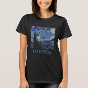 T-shirt Nuit étoilée par Vincent van Gogh Art Matters