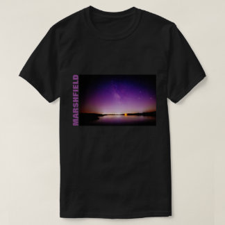 T-shirt Nuit étoilée pourpre FONCÉE de Marshfield