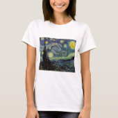 T-shirt Nuit étoilée - van Gogh (Devant)