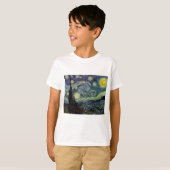 T-shirt Nuit étoilée - van Gogh (Devant entier)
