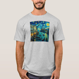 T-shirt Nuit étoilée Venise Italie