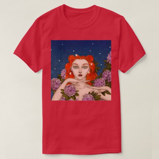 T-shirt Nuit étoilée vintage (Design devant)