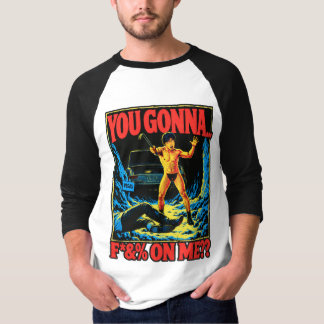 T-shirt Nuit folle à Vegas - Noix drôles avec la gueule de