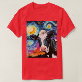 T-shirt Nuit Holstein (Design devant)