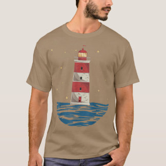 T-shirt Nuit Nautique Ocean Phare