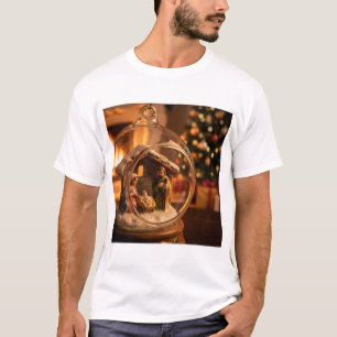 T-shirt Nuit sacrée dans le globe de neige