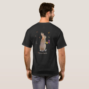 T-shirt Nuit sauvage avec les oiseaux de la nature : papil