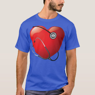 T-shirt Nuit Shift Différentes races Stethoscope Nurs Drôl