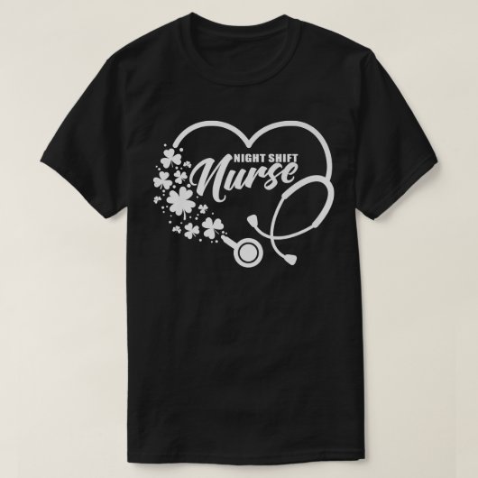 T-shirt Nuit Shift Nurse St (Design devant)