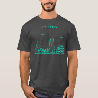 T-shirt Nuit urbaine Abu Dhabi