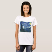 T-shirt Nuit Van Gogh Starry (Devant entier)