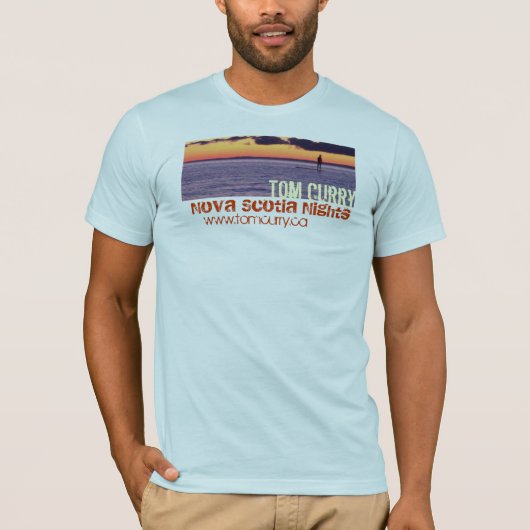 T-shirt Nuits de la Nouvelle-Écosse de ~ de cari de Tom (Devant)